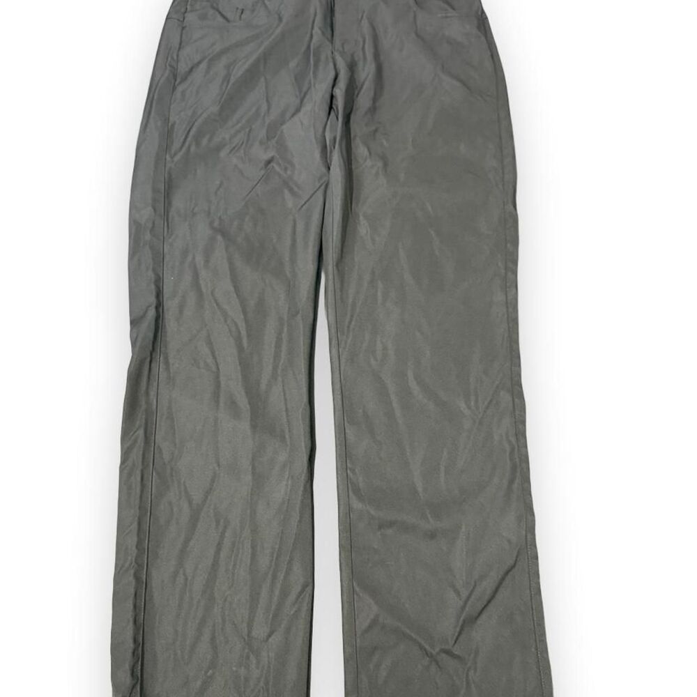 Mavi Men's Black and Grey Trousers